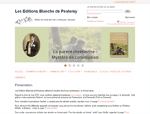 Tablet Screenshot of peuterey-editions.com